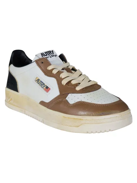 Sneakersy Autry skórzane białe