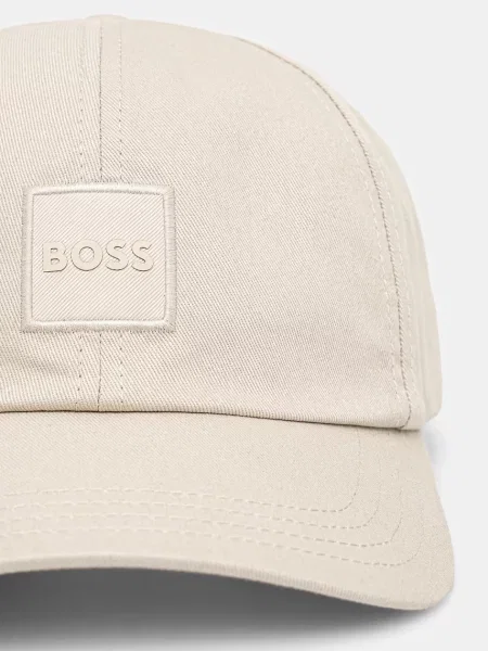 Кепка Boss Orange бежевая