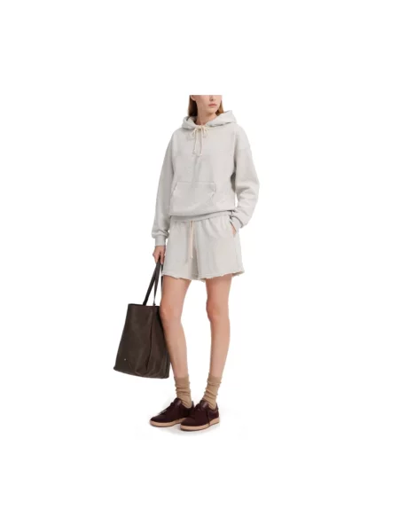 Bluza z kapturem Golden Goose z kapturem szara
