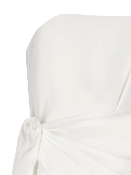 Rochie mini David Koma de costum alb