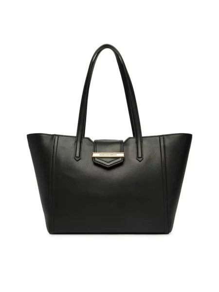 Karl Lagerfeld torebka shopper z imitacji skóry K/NOVA czarna