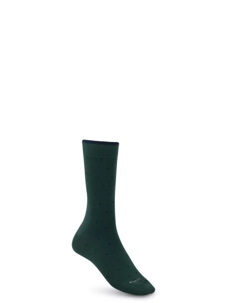 Boggi Milano Șosete bleumarin / verde închis alb
