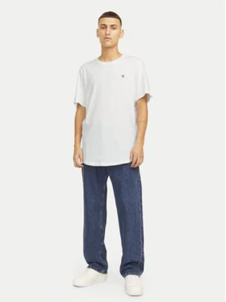 Jack & Jones Premium Majica JPRBLABrody tamno plava / crna bijela