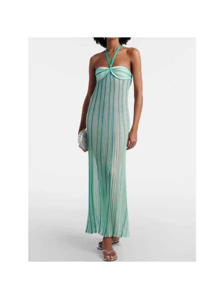 Sukienka maxi Missoni z dekoltem halter
