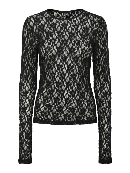 PIECES Tricou PCHAZEL' negru