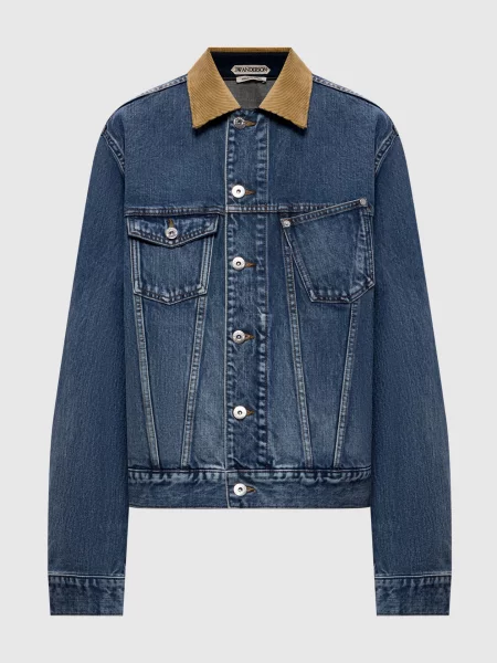 Джинсова куртка Jw Anderson синя