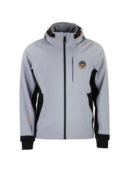 Geacă Peak Mountain softshell gri