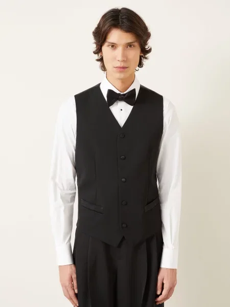 Dolce & Gabbana Sako Extra Slim Fit černá