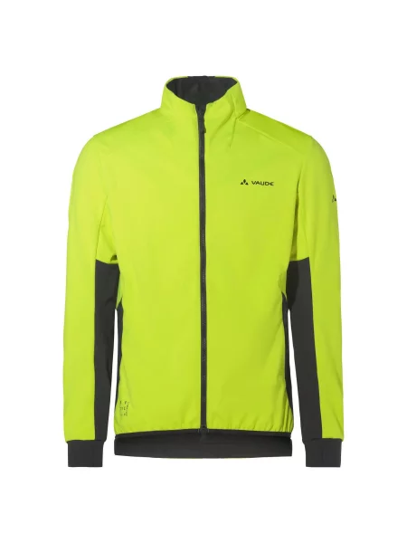 Damska kurtka oversize zapinana na VAUDE Moab Pro softshell żółta