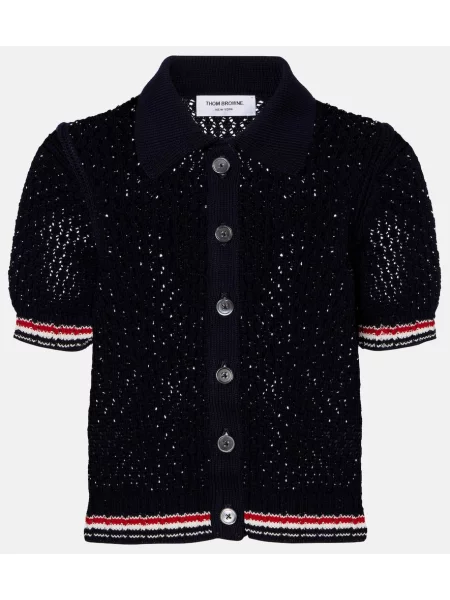 Cardigan Thom Browne albastru
