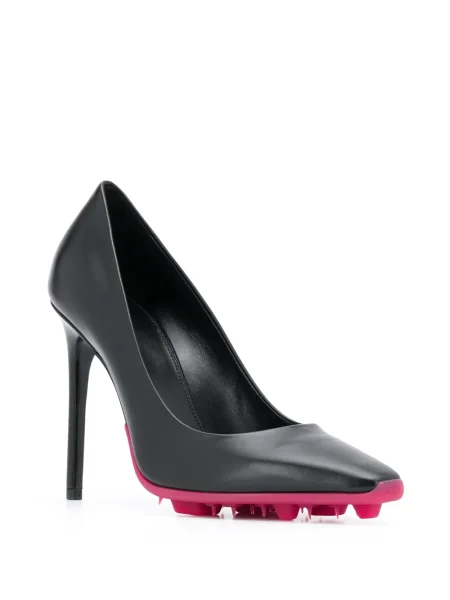 Pantofi cu toc Off-white alb