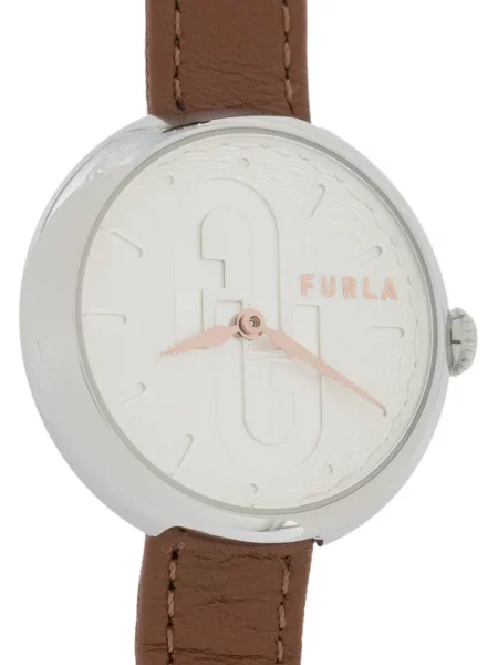 Кожени часовници Furla кафяво
