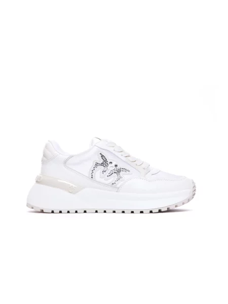Sneakersy Pinko casual białe
