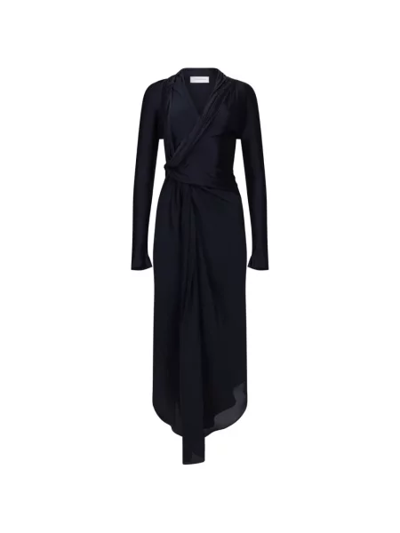 Rochie midi Victoria Beckham albastru