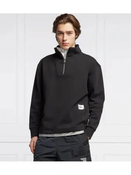 HUGO Hanorac Dakayama | Relaxed fit negru