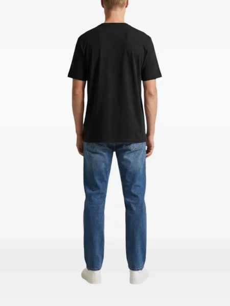 Tricou Tommy Jeans cu imagine negru