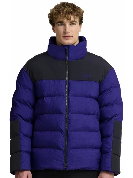 Пуховик Jack Wolfskin синій