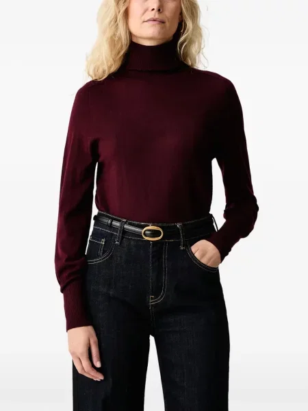 Sweter Luisa Spagnoli czerwony