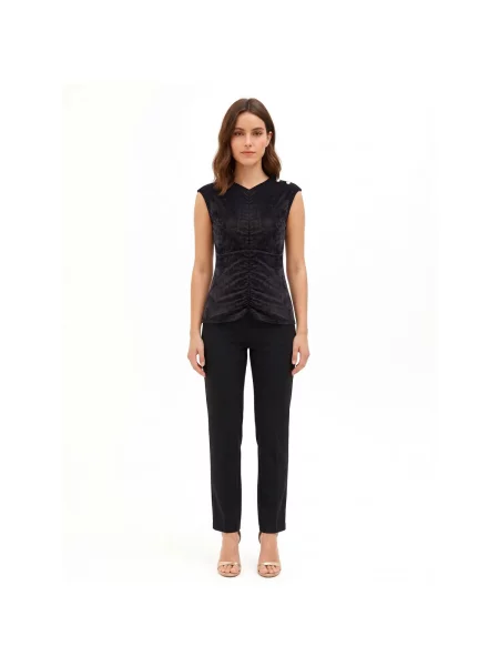 Blúzka Rinascimento čierna
