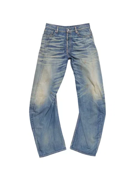 Blugi cu picior larg Acne Studios albastru