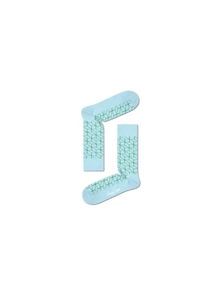 Happy Socks Filled Optic Blue Unisex Skarpetki Happy Socks Size: niebieski