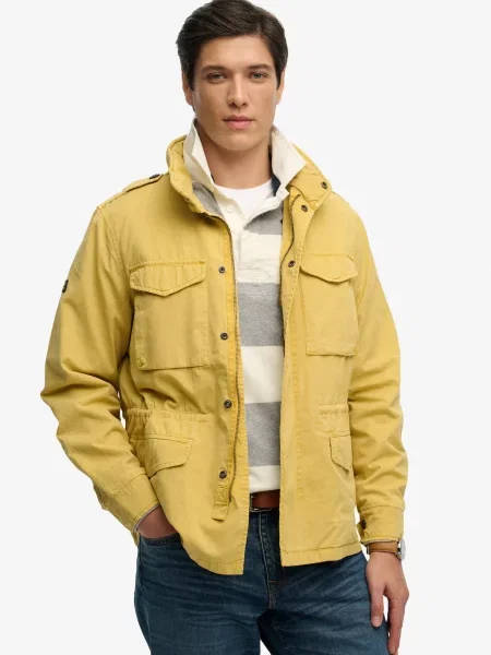Superdry & Co Přechodná bunda hořčicová