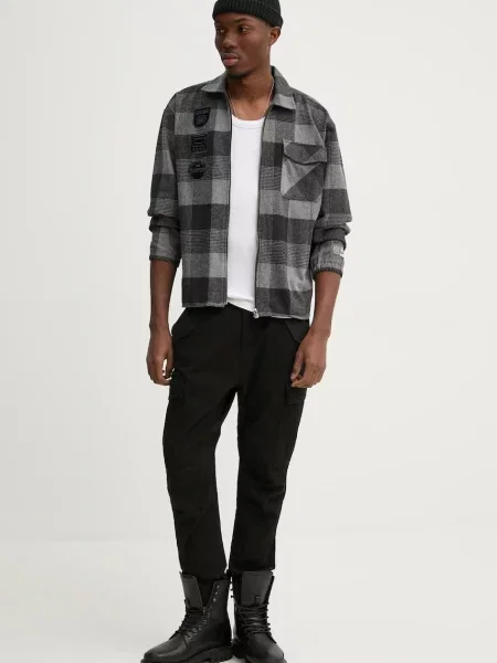 Nohavice Alpha Industries Airman Pant 03 čierna