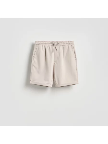 Reserved Šortky regular fit béžová