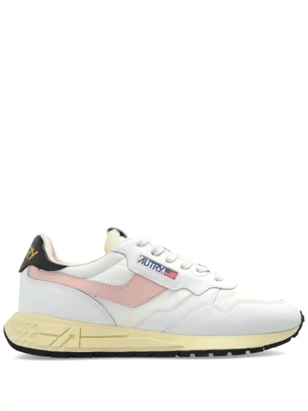 Sneakerși Autry cu șireturi din piele albastru