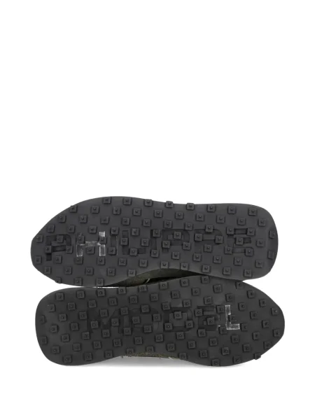 Sneakerși Philippe Model Paris din piele de căprioară verde