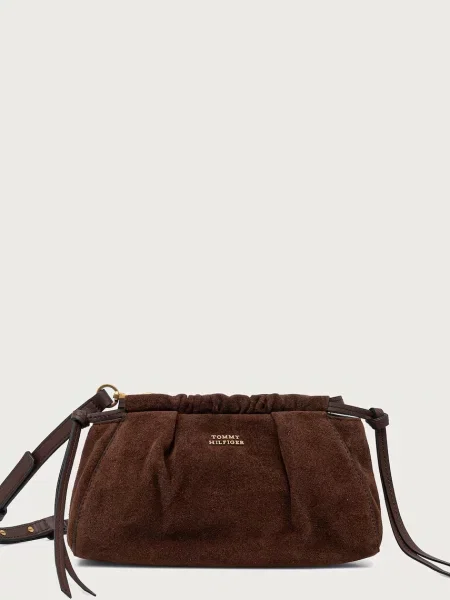 Geantă Tommy Hilfiger maro