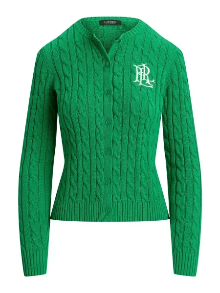 Lauren Ralph Lauren Geacă tricotată / alb verde