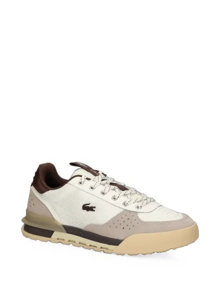 Sneakerși Lacoste plasă alb