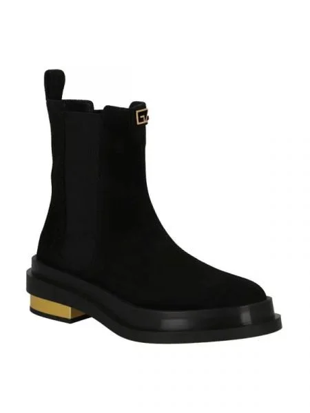 Giuseppe Zanotti De piele ghete chelsea NEVERMIND 20 negru