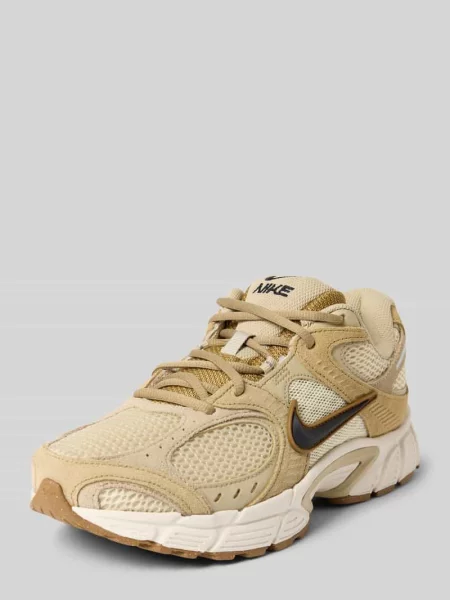 Sneakersy z mieszanki skóry i tkaniny model RNR' Nike beżowe