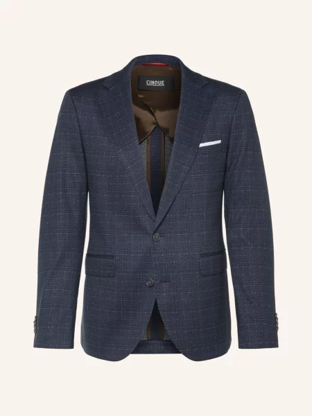 Cinque Oblekové Sako Cidata Extra Slim Fit Z Džerseju 69 dunkelblau