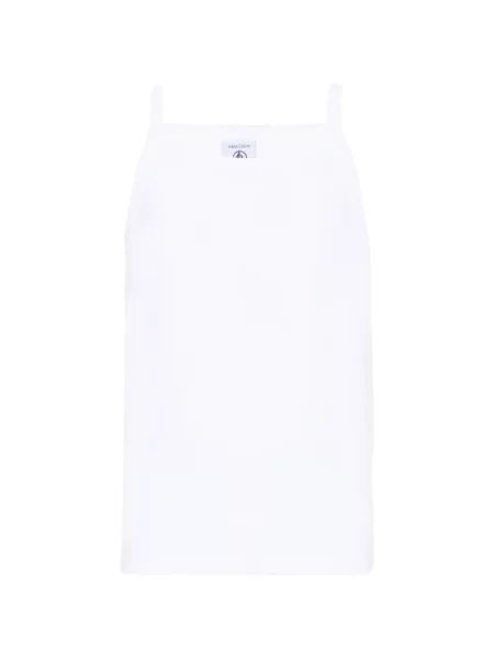 Dětské tílko Petit Bateau bílé