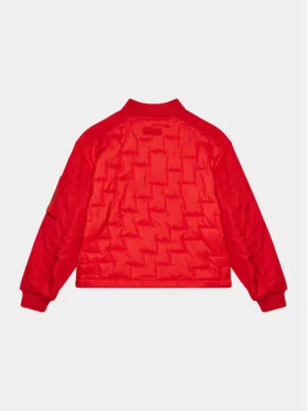Tommy Hilfiger Bomber striukė D Boxy Fit raudona