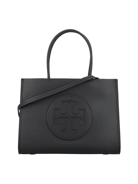 Tory Burch torebka Ella Bio Small Tote- Black czarny