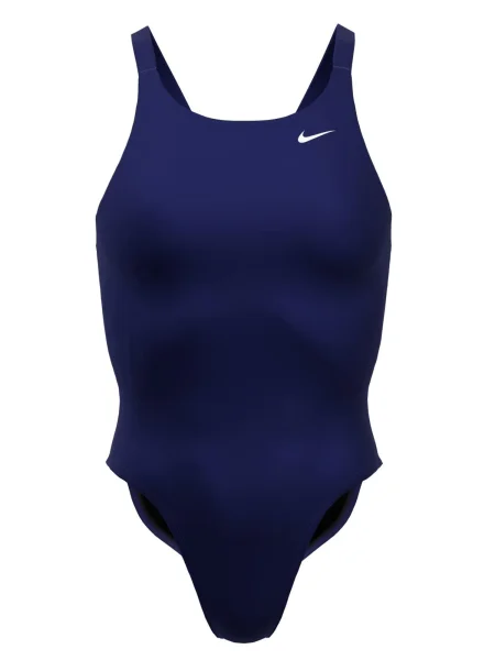 Dámske jednodielne plavky Nike Hydrastrong Solid navy blue modrá