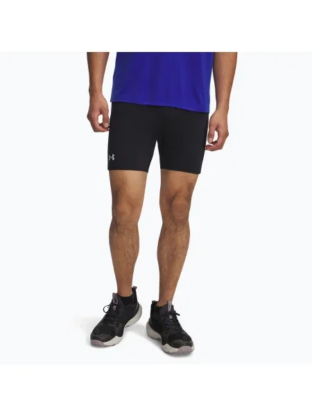Férfi Under Armour Trail Launch Pro Half Tight futó leggings fekete/fényvisszaverő. Méret: XXL fekete