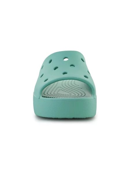 Natikače Crocs s platformom zelena