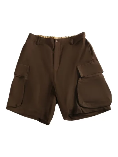 Pantaloni scurți cargo Uma Wang maro