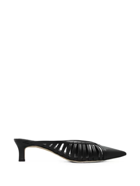 Papuci tip mules Michael Kors negru