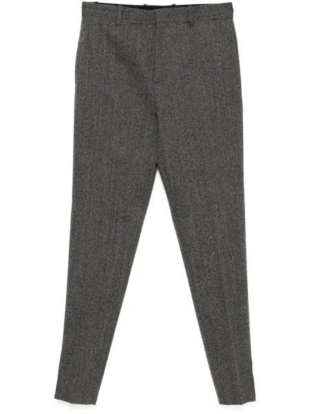 Pantaloni Jil Sander de lână gri