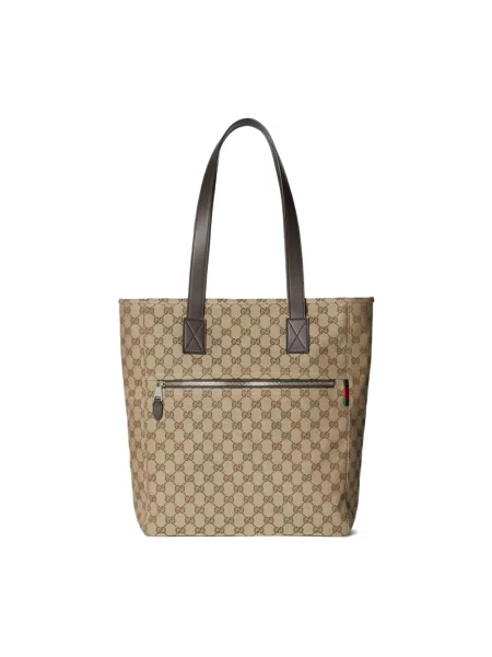 Torba Gucci płócienna beżowa