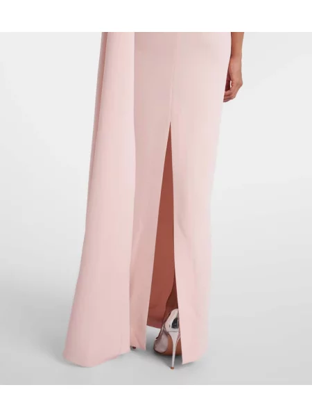 Rochie Roland Mouret cu un umăr gol roz
