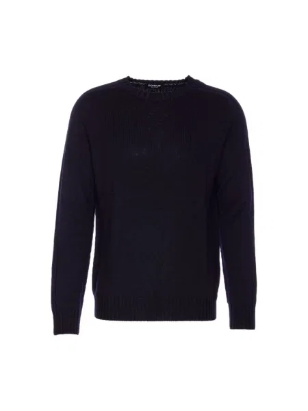 Sweter Dondup wełniany niebieski