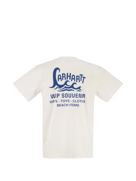 Tricou Carhartt Wip cu imagine alb