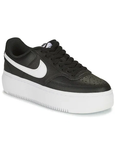 Dámske topánky Nike Court Vision Alta black/white biela